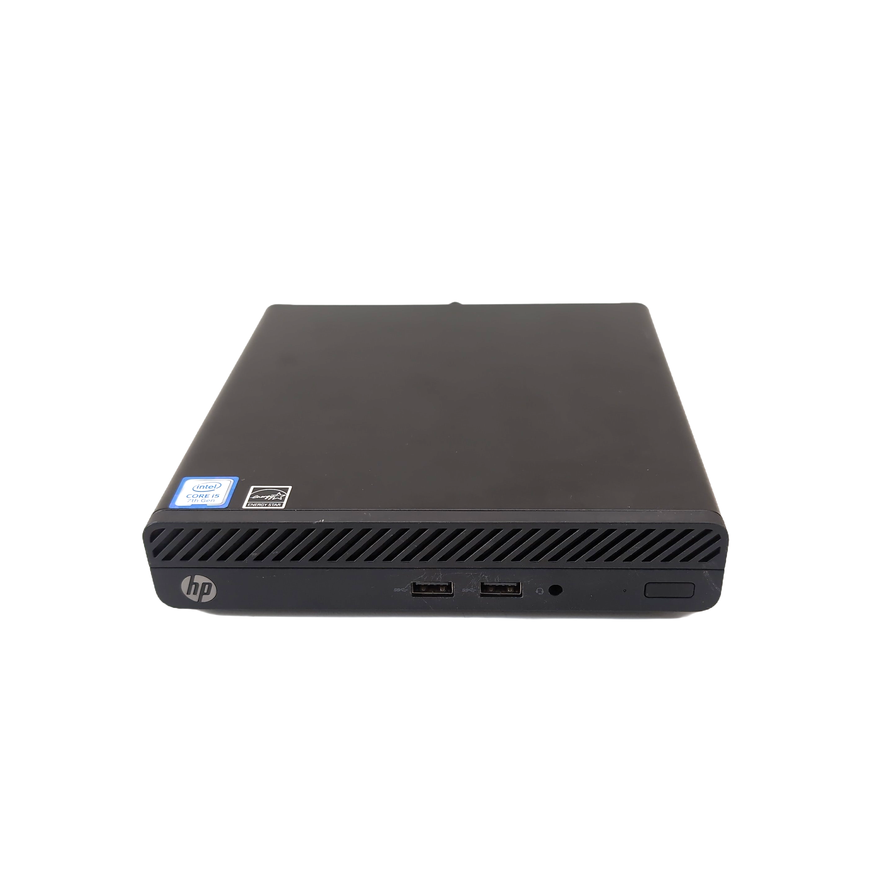 HP 260 G3 Dm Desktop i5-7200U 8GB RAM 256GB NVME SSD Win 11 Pro