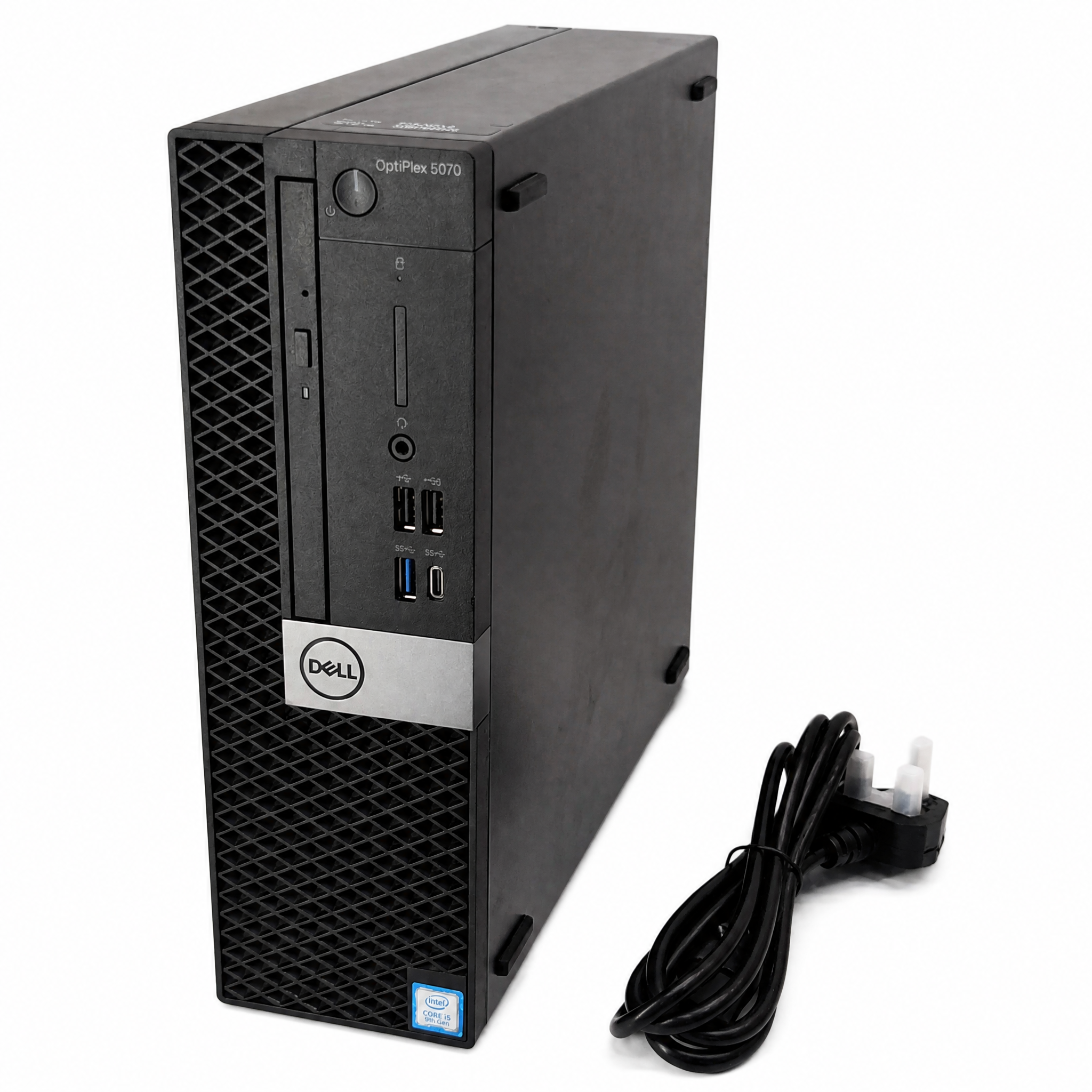 Dell OptiPlex 5070 Desktop PC, Core i5-9500, 8GB RAM, 256GB SSD, Win 11 Pro
